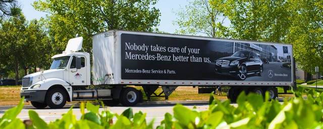 Mercedes Benz - Vehicle Service & Parts Ad