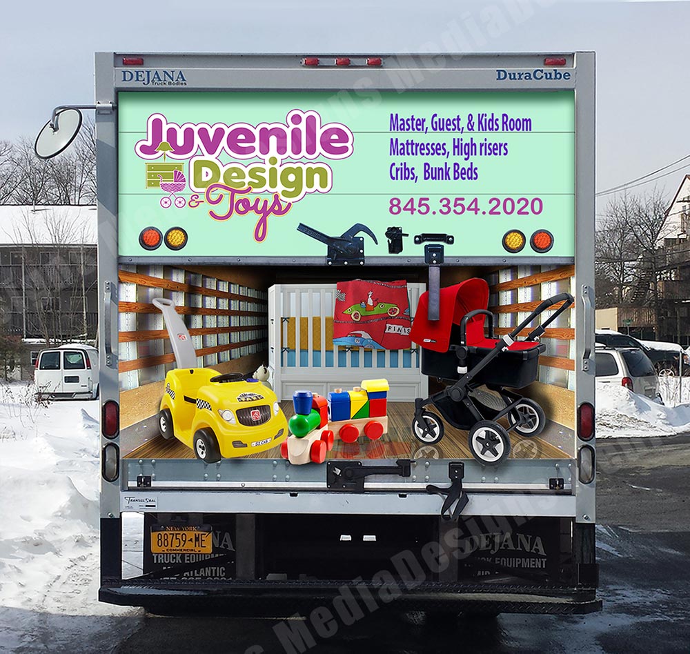 Juvenile Design & Toys - Kids Toys Ad